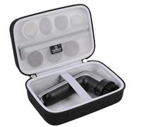 Tourmate Custodia rigida per idropulitrice elettrica senza fili HOTO Grip, custodia compatta da viaggio, guscio in EVA antiurto, adatta a 6 testine e cavo USB (colore nero, solo custodia)