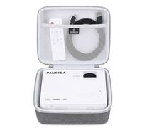 Tourmate Custodia rigida per mini proiettore PANSEBA 1080P portatile - Custodia da viaggio per proiettore (scatola in vendita) (grigio)