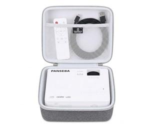 Tourmate Custodia rigida per mini proiettore PANSEBA 1080P portatile - Custodia da viaggio per proiettore (scatola in vendita) (grigio)