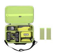Tourmate Custodia rigida per Ryobi RPI18-0 compressore ad alta pressione batteria - custodia da viaggio per Ryobi 18V ONE+ gonfiatore digitale ad alta pressione, PCL001B (scatola in vendita) (nero e