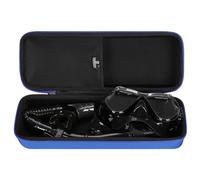 Tourmate Custodia rigida per set da snorkeling Greatever Dry, custodia da viaggio per maschera anti-appannamento (solo custodia), Blu