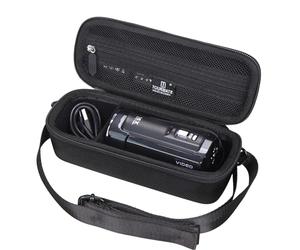 Tourmate Muitune - Custodia rigida per videocamera Muitune, custodia da viaggio per videocamera con schermo LCD da 2,8", rotazione di 270 gradi, colore: nero