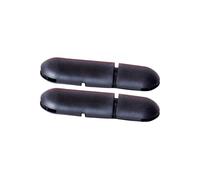 Tourna Accessori per Racchette Vibrex Lock-On Red Tennis Antivibrazioni Nero
