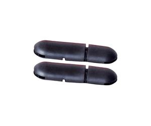 Tourna Accessori per Racchette Vibrex Lock-On Red Tennis Antivibrazioni Nero