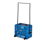 Tourna Ballport Deluxe - Tramoggia per palline da tennis, con ruote, colore: Blu