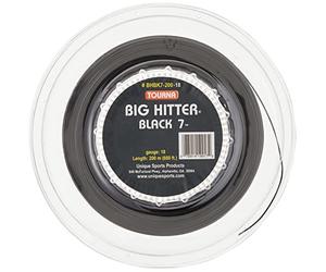 Tourna Big Hitter Black7 Ultimate Spin poliestere, nero (BHBK7-200-18)