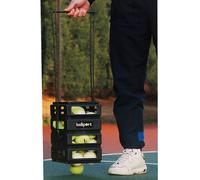 Tourna Grip Cestino per palline da tennis Ballport 36 – Nero