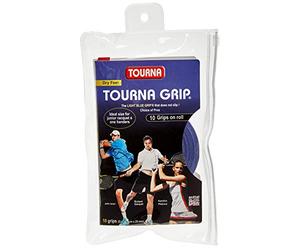 Tourna Grip - Overgrip per tennis (10 unità), taglia L