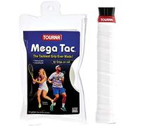 Tourna Mega TAC Grip - 10 rotoli di nastro per le mani (grip) da tennis
