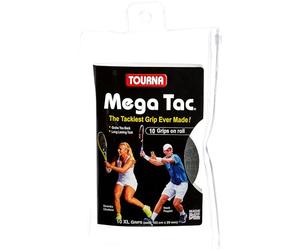Tourna Mega TAC Grip - 10 rotoli di nastro per le mani (grip) da tennis