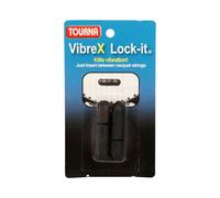 Tourna Vibrex Lock Antivibrazioni Confezione Da 2-Nero
