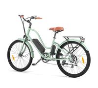 Touroll Bici elettrica, motore da 250 W, cambio a 7 velocità, freno a disco meccanico e freno elettrico, 25 km/h, pneumatici in gomma da 26 pollici, batteria di grandi dimensioni - B2