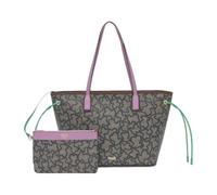 TOUS Borsa grande Kaos Icon nera malva 2002462468