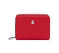 TOUS Tous Nuevo Bolso Cambiador Dubai Saffiano - Accessori da viaggio- Marsupietto portasoldi Donne, Rojo, Rosa., mediano -