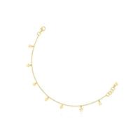 TOUS Bracciale placcato oro 18 kt su argento Cool Joy, Mediano, Argento Sterling, Nessuna pietra preziosa