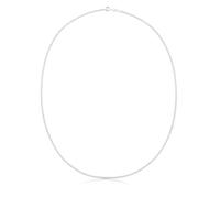 TOUS Collana da donna in argento Sterling con cordoncino lungo, lunghezza 60 cm, collezione Basics