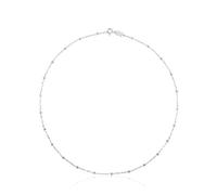 TOUS Collana Girocollo da Donna in Argento 925 con Palline Intercalate, Lunghezza 44cm, Versatile e Iconica, Collezione CHAIN
