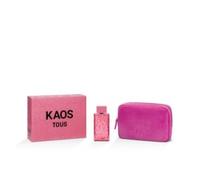 Tous KAOS Pink - Set di fragranze da donna con Eau de Parfum da 100 ml e un beauty case, edizione limitata