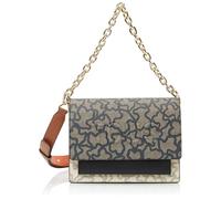 TOUS Kaos Icon, borsa a tracolla media, borsa da donna, beige