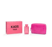 Tous KAOS Pink - Set di fragranze da donna con Eau de Parfum da 100 ml e un beauty case, edizione limitata