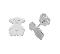 TOUS Orecchini Bear a bottone in argento