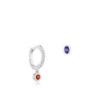 TOUS Orecchini corti da donna in argento Sterling e gemme collezione Tous Basic Colors