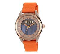 TOUS Orologio analogico a energia solare arancione Vibrant Sun