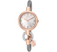 TOUS Orologio analogico con bracciale in acciaio e acciaio rosa Hold Charms 3000144200