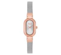 TOUS Orologio analogico gioiello con bracciale in acciaio e acciaio rosa ovale Icon 3000145400