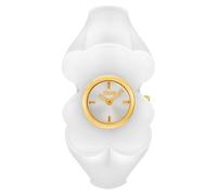 TOUS Orologio analogico in acciaio dorato e policarbonato bianco 3000147400 T. L Bear Folks