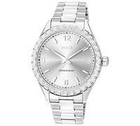 TOUS Orologio Tender Bear in Acciaio con Rilievo di Orsi, argento, Bracciale