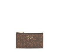 TOUS Portafoglio marrone Kaos Mini Lines 2002379343