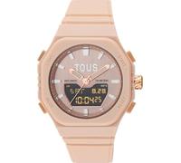 TOUS Orologio analogico/digitale in acciaio con cinturino in nylon Bet (Rosa) ri. 3000135200, Rosa, Bracciale
