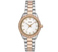 TOUS Orologio T-Bear 3000132800 orologio da ragazza in acciaio inossidabile bicolore