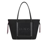 TOUS XL EMPIRE Soft - Borsa tote con chiusura a zip, Nero, 17x52x29.5 cm