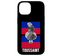 Toussaint L'Ouverture Bandiera Haiti - Rivoluzione haitiana del 1804 Custodia per iPhone 14