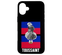 Toussaint L'Ouverture Bandiera Haiti - Rivoluzione haitiana del 1804 Custodia per iPhone 16 Plus