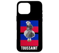 Toussaint L'Ouverture Bandiera Haiti - Rivoluzione haitiana del 1804 Custodia per iPhone 16 Pro Max