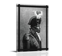 Toussaint Louverture Poster decorativo da parete, per soggiorno, camera da letto, decorazione moderna per camera da letto, 60 x 90 cm