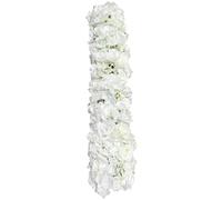 TouSuaRSi Ghirlanda di fiori artificiali per matrimonio, 1 pezzo (1 metro) ghirlanda di fiori decorativi | Dahlia, rosa, ortensia | Silk Cloth, cotone perlato