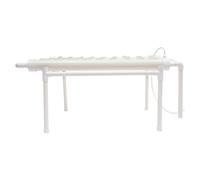 TouSuaRSi Hydroponic Growing Syste Layer Hydroponic Grow Kit di coltivazione idroponica per verdure a foglia, adatto per crescere a casa in giardino e anche in ufficio (54 fori)