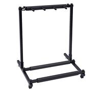 TouSuaRSi Supporto per chitarra regolabile in schiuma Eva, supporto per chitarra, 3 scomparti, per case, sale da concerto, negozi di strumenti musicali, ecc