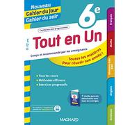 Tout en un 6e: Toutes les matières pour réussir son année