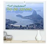 Tout simplement Rio de Janeiro (Calendrier mural 2026 DIN A2 vertical) calendrier de bureau: Calendrier avec des photos de Rio de Janeiro.