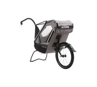 Tout Terrain Singletrailer II Touring 20" - rimorchio bici Grey/Black 20"