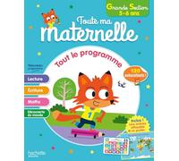 Toute ma maternelle Grande section: Avec 120 autocollants, une ardoise effaçable et un poster