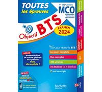 Toutes les épreuves BTS MCO 1re et 2e années