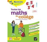 Toutes les maths du collège: 6e - 5e - 4e - 3e: 70
