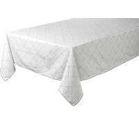 Tovaglia 100% cotone con bordo ricamato • 140 x 240 cm - Candy Canes