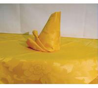 Tovaglia 100 x 100 Jacquard Giallo unisex